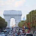   Cohue de la circulation autour de l Arc de triomphe